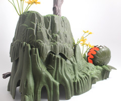 Swamp Thing Swamp Trap Playset 1990 vintage loose used see photos RARE classic
