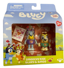 Bluey & Bingo Smoochy Kiss Valentine’s Day Toy NEW IN BOX 1 Of Each Design
