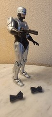 Lot Of 2 NECA RoboCop: Spring-Loaded Holster & Stiff-Hip 2011 Action Figures 7″