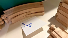 108 Piece Lot Thomas The Train Wooden Tracks Road Risers