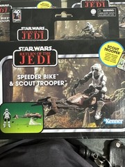 STAR WARS The Vintage Collection Speeder Bike and Scout Trooper – ROTJ – NISP!!