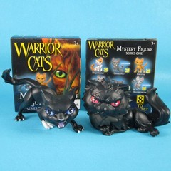 Warrior Cats Series 1 Mystery Figure Lot – SCOURGE + YELLOWFANG – Opened Package