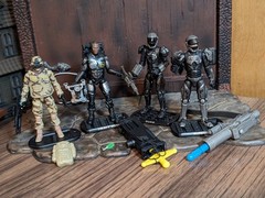 GI Joe ROC Rise Of Cobra Ripcord Duke Delta-6 Accelerator Suit & Heavy Duty Lot