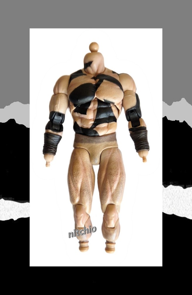 Mezco One:12 Conan The Barbarian War Paint – WAR PAINTED BODY WITH GAUNTLETS