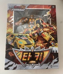 Metal Cardbot W Tachy Transforming Robot Sports Car Toy SAMG Korea New