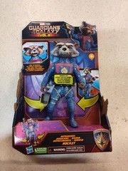 Marvel Studios Guardians of The Galaxy Vol. 3 Outrageous Rocket 8″ Figure