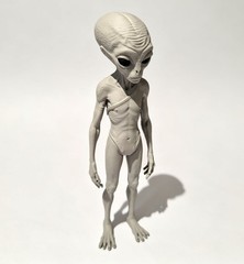 In Vivo 17 Inspired Alien Figurine 18cm Hand Painted Disclosure Day Collectible