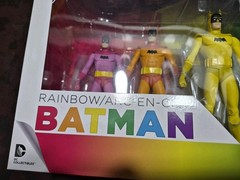 Batman Rainbow ARC-EN-CIEL 6-Pack Action Figure 2016 Set By DC Collectibles