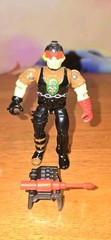 Vintage Bionic Six ljn Complete with Weapons Set of 13 Figures with 5 Card Backs