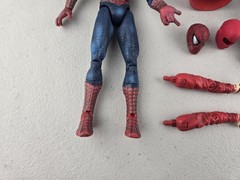 Spider-Man Wrestler Tobey Maguire Action Figure 2002 Complete See Description