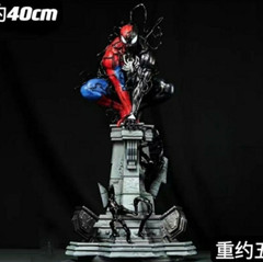 Symbiotic Spider-Man Venom Action Figure 38cm PVC Statue Model Collectible Toys