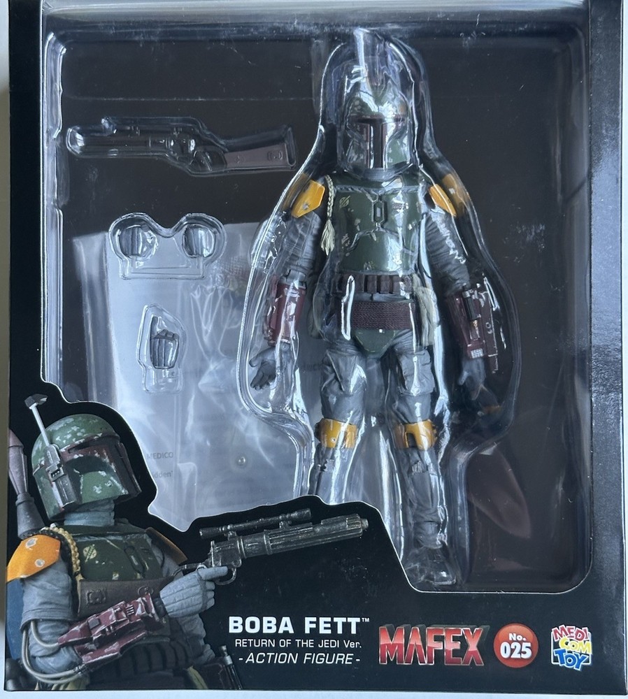 Star Wars Mafex No. 025 Boba Fett Return of the Jedi [Brand New]