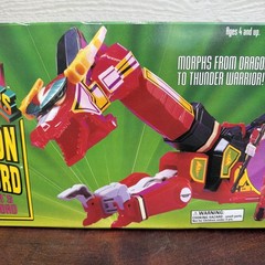 Red Dragon Thunderzord Power Rangers 1994 Bandai Action Figure NEW Box Damage