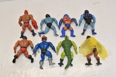 Vintage Masters Of The Universe Figure Lot Of 8 Characters Years 1981-1983