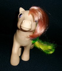Rose: My Little Pony MLP Vintage Rainbow Pony Confetti #2 VERY GOOD glittery G1