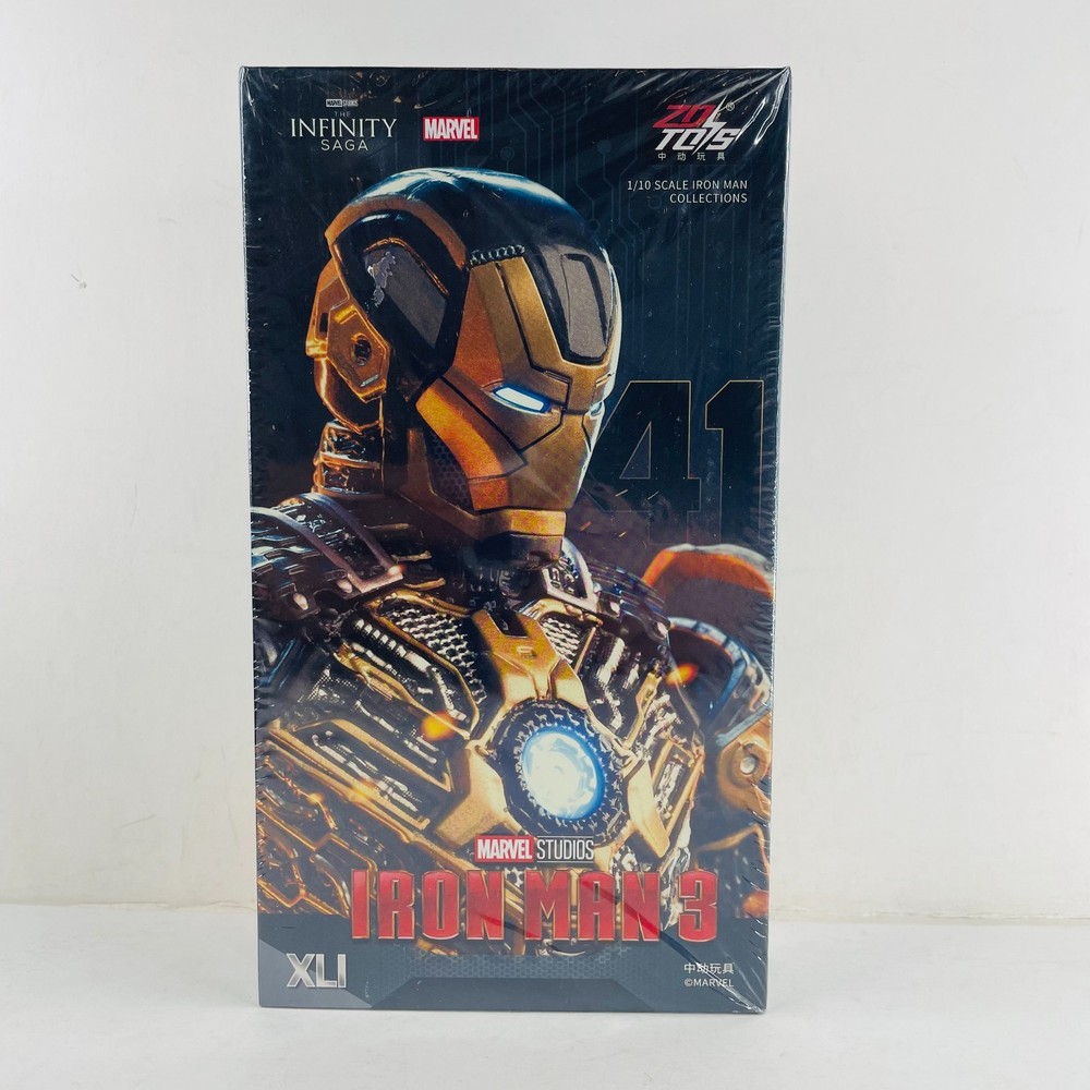 Marvel Avengers Iron Man Mark 41 XLI MK41 Ironman Toy Action Figure Model