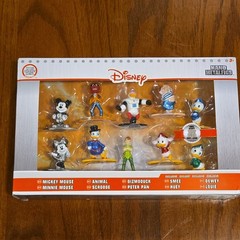 Disney Nano Metalfigs Die-Cast Metal Mini-Figure 10-Pack, New in box!