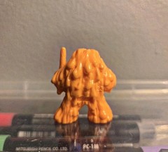 Bad Eggz Bunch Hard Plastic Orange #23 YolkYuK