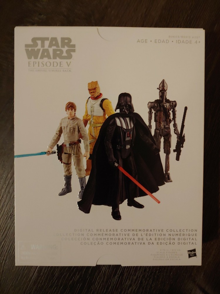Star Wars Commemorative Collection Episode V Empire Strikes Back 4 Pack New