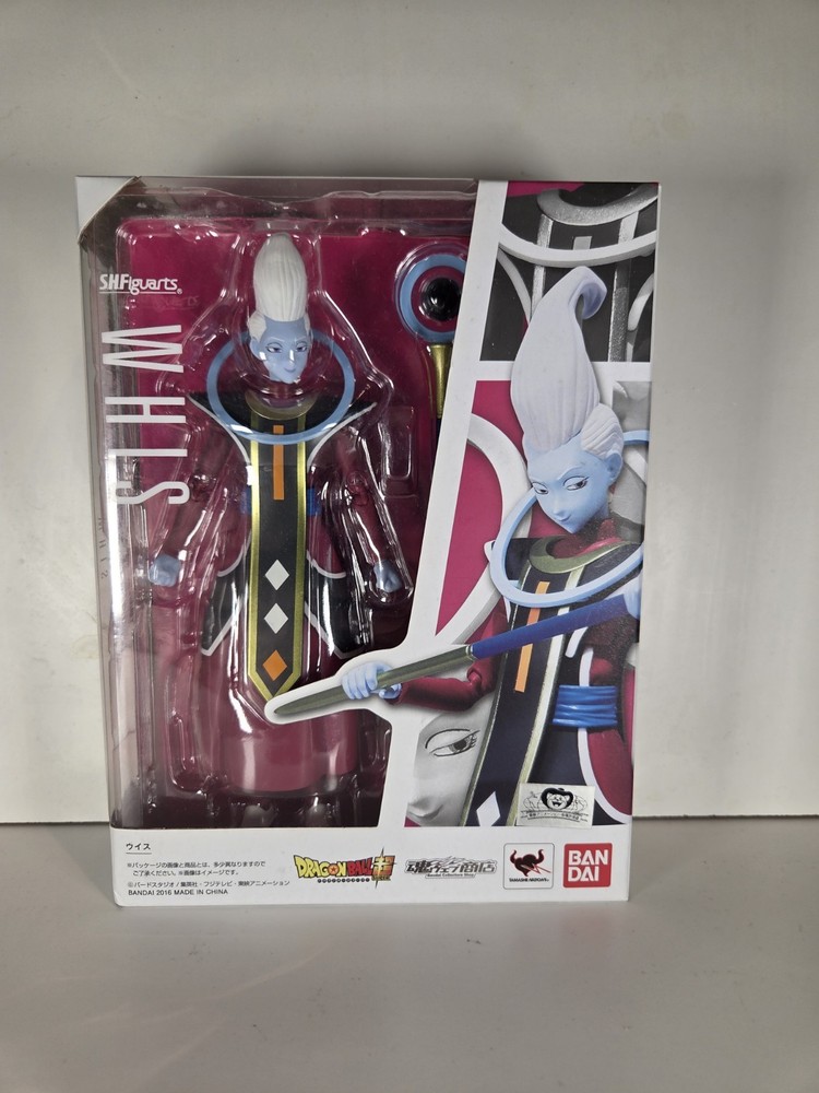 SH Figuarts Dragon Ball Z Super Whis Figure Tamashii Nations 2016 OG NEW SEALED