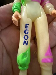 RARE EGON Spangler Ecto GlowVintage Ghostbusters Figure 1991 COMPLETE EX CON