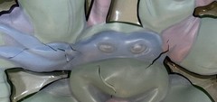 TMNT Wall Bubble Ninja Turtle Fight 1990 Mirage (Mike, Leo Raph, and Don) B6
