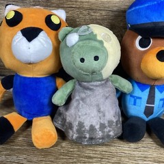 Roblox ZomPiggy Tigry Officer Doggy MiniToon 3 Stuffed Plush Zombie Tiger Dog