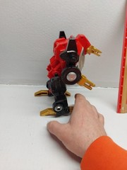 Power Rangers Bandai Samurai Red Transporter Vehicle Morphs Ranger K1