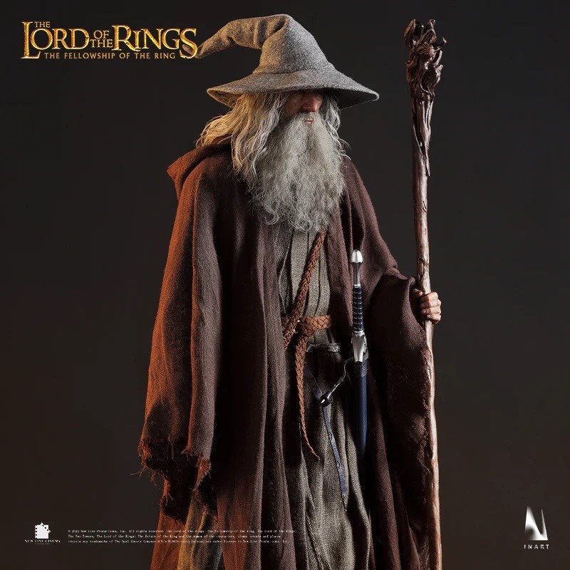 LORD OF THE RINGS Gandalf the Grey INART Queen Studios 1/6 Scale Figure COMPLETE