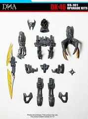 DNA DK-46 Upgrade Kit For Transformers Studio Series SS-101 Scourge With Bonus