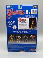 Black Card WWE LJN Superstars Hulk Hogan 8″ 1980s Retro Action Figure DMG PKG