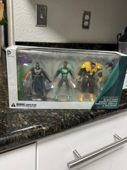 2013 SDCC EX DC LANTERNS 4 FIGURE SET SINESTRO DEX STARR ARKILLO BLACK HAND NEW