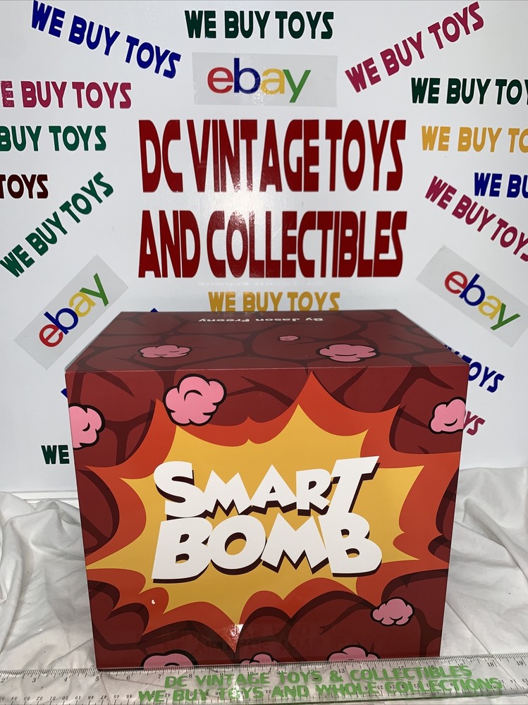 Mighty Jaxx Smart Bomb (Original Black Edition) by Jason Freeny NEW!!!