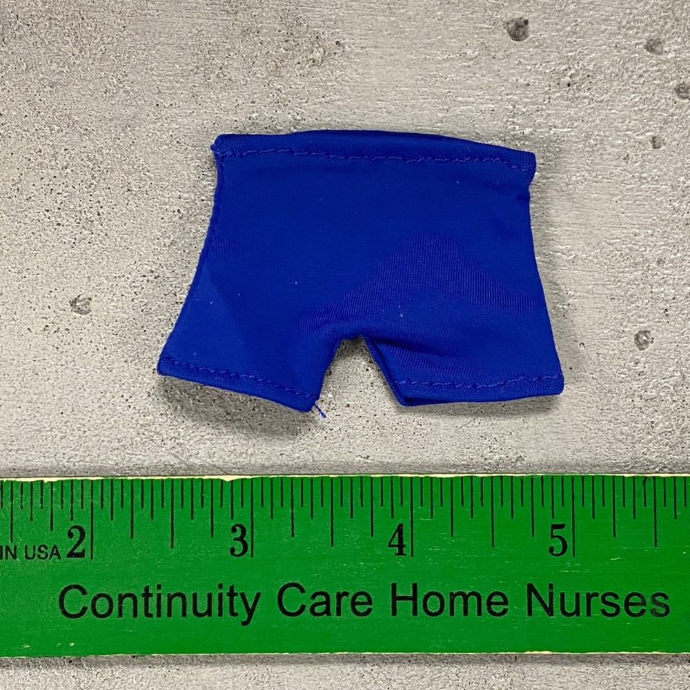 SU-UW-BST: Fabric Blue Shorts for Marvel Legends X-Men Beast