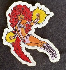 STARFIRE Embroidered figure Patch DC Super Powers Justice League Nightwing