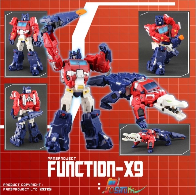 X-9 Positum Convention Exclusive | Fansproject Function X Action Figure