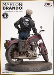 Infinite Statue Marlon Brando with Bike from The Wild One 1/6 Scale Statue New