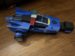 Paw Patrol Race Car Blue Light Up Sounds 16″ Chase Deluxe Mighty Cruiser