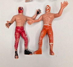 Vintage Mexican Wrestling Figures LUCHO LIBRE x11