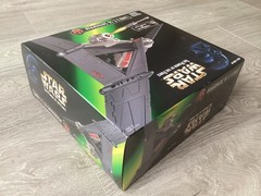VINTAGE 1996 Kenner Star Wars Power of the Force POTF Luke’s T-16 Skyhopper Ship