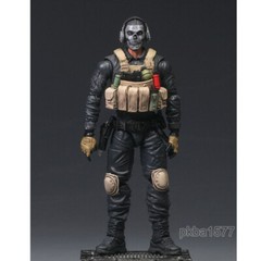 Pre-sale Premium 1/18 3.75″ Vest Cloak Ghost Figure Head Sculpt Weapon Headphone