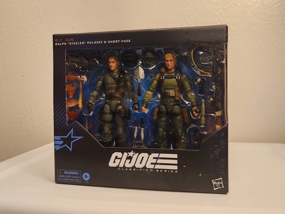 G.I. Joe Classified Series #181, Ralph “Steeler” Pulaski & Short-Fuze 2-Pack