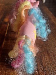 1984 Hasbro My Little Pony G1 Rainbow Curl Stripes figure