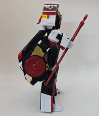 Metal Cardbot W Bloodwing Bat Ambulance Transformer Robot Korean Toy