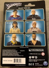 2025 Spin Master Superman the Movie 1978 Full Retro Set of 6 including Chase