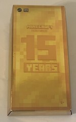 Minecraft Diamond Level 15th Years Anniversary Steve In Tuxedo Figure New In Box