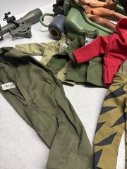 G.I. Joe 12” Lot Working Navajo Code Talker Vintage Japan Tags Life Vest