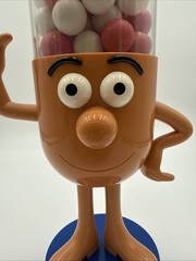 Vintage Mr. Contac Japanese Drug Advertisement Mascot Figure Talking Used