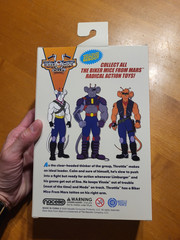 Biker Mice From Mars Throttle with Sprocket Launcher Hotdog Nacelle Figure 2024