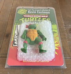TMNT Action Figure Signed By Kevin Eastman From His Personal Collection